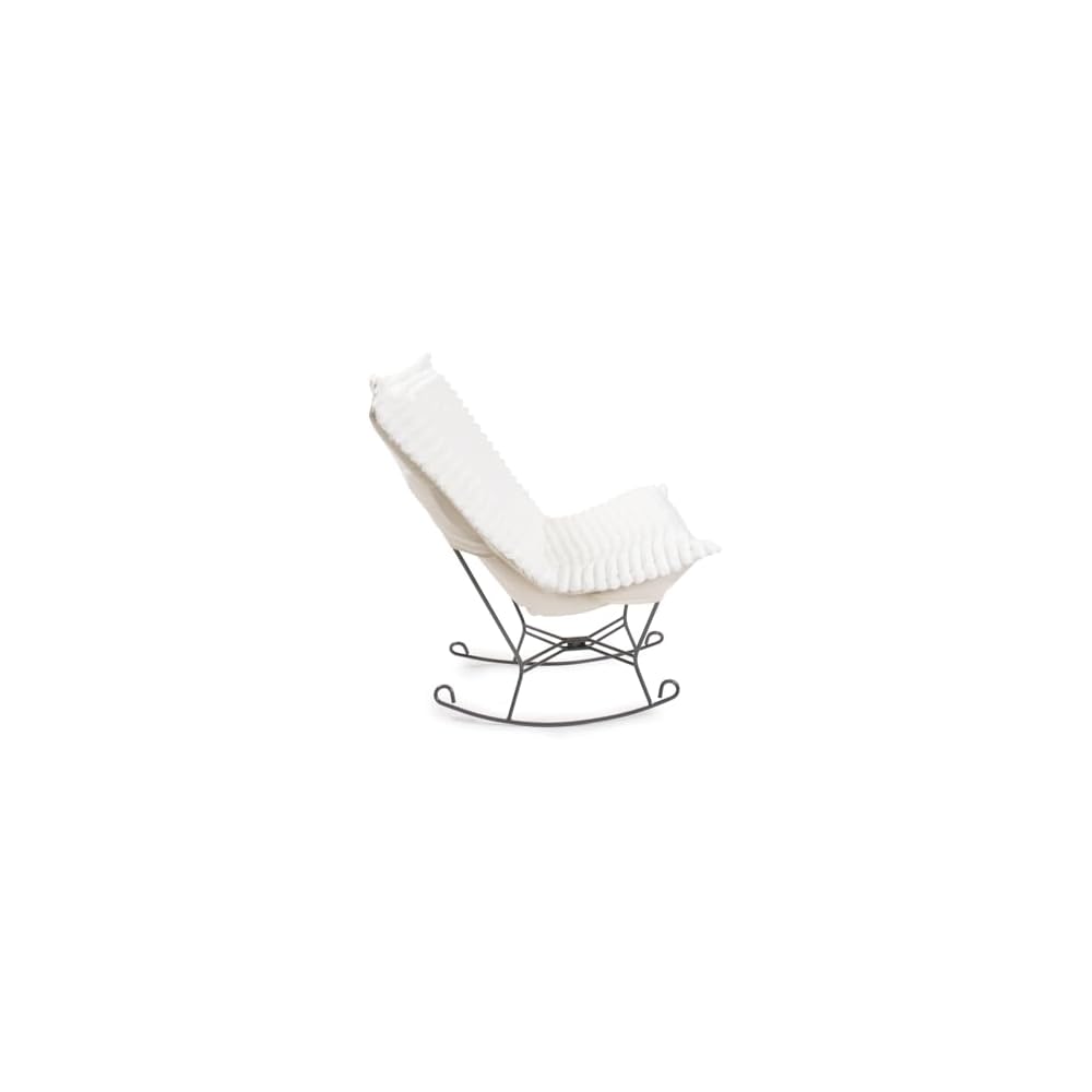 Howard Elliott Collection Puff Rocker Shar Pei White/Natural