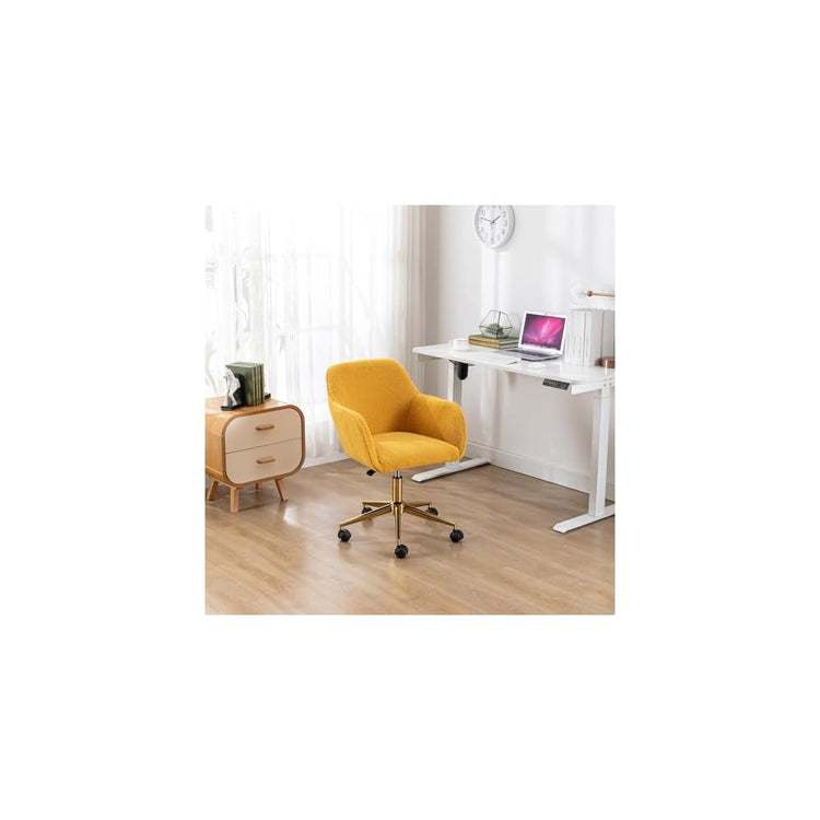 Chair Simple Modern Home Office Chair Comfy Computer Chairs Office Wide Desk Chair for Home, Bedroom, Study, Dorm, Student