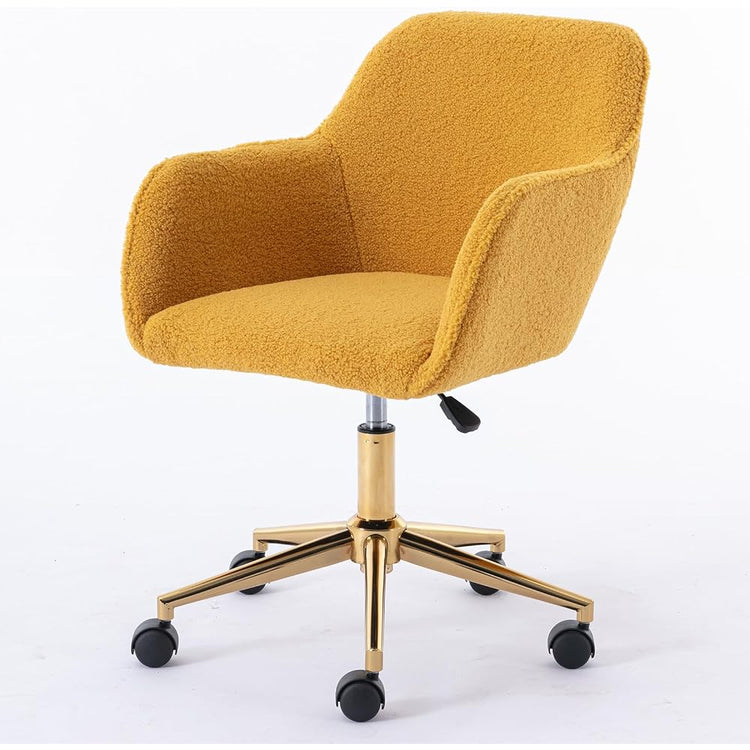 Chair Simple Modern Home Office Chair Comfy Computer Chairs Office Wide Desk Chair for Home, Bedroom, Study, Dorm, Student